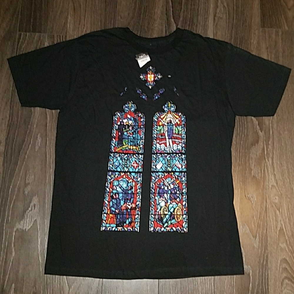 Men's Stained Glass Battle T-shirt